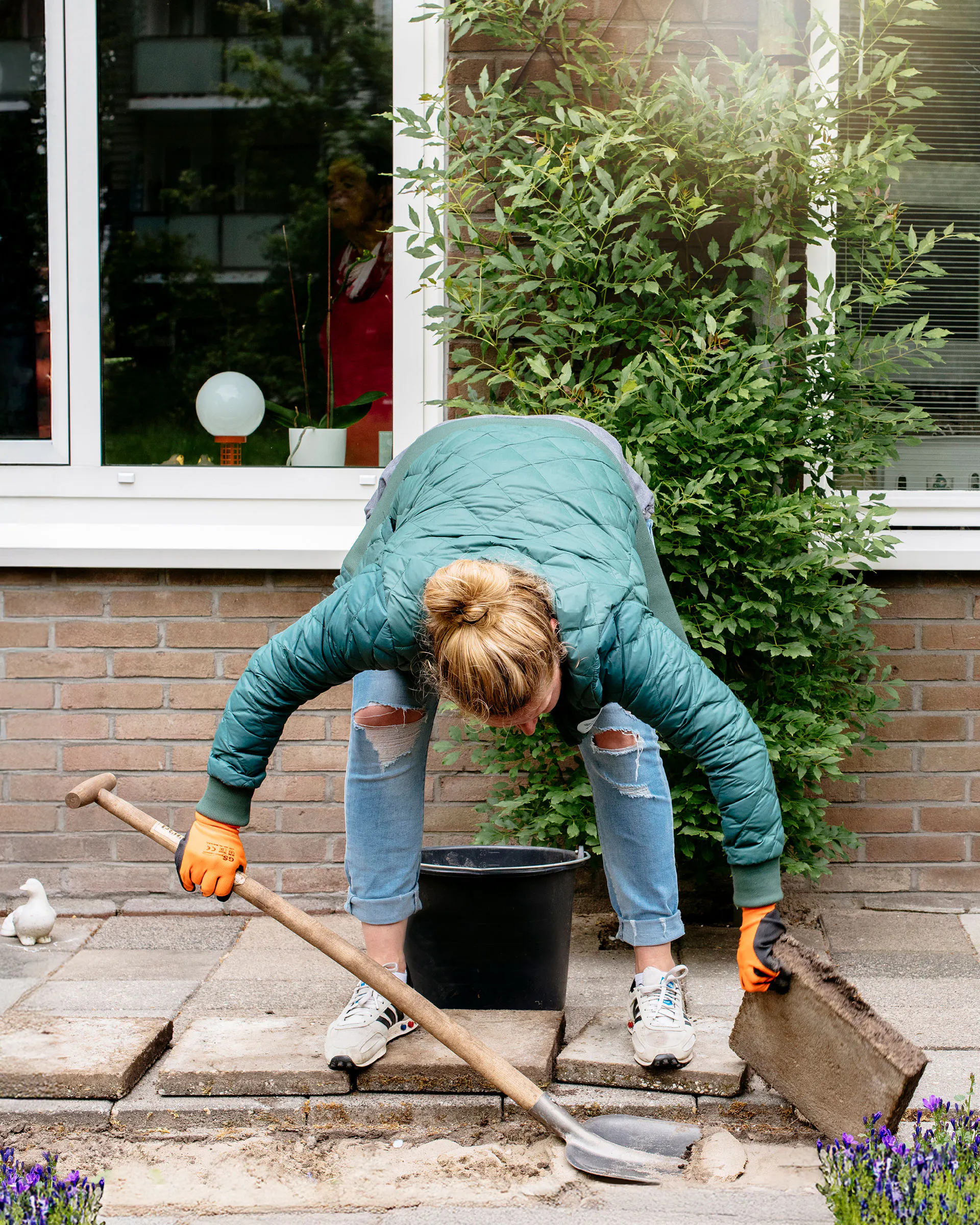 Boden gutmachen.